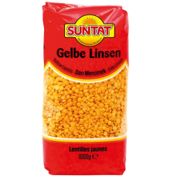 SUNTAT Gelbe Linsen 1kg