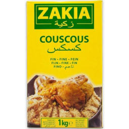 ZAKIA Fein Couscous 1kg Karton