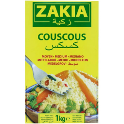 ZAKIA Medium Couscous 1 kg...