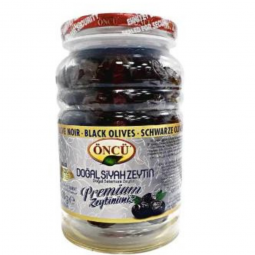 ONCU Zwarte Olijven S-M 500g