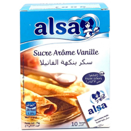 ALSA Sucre Vanillé 10x7,5g