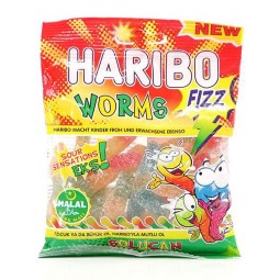 HARIBO Zure Wormen 80g